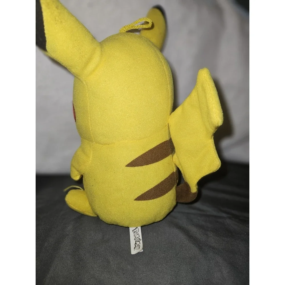 Pokemon Pikachu Plush Stuffed Animal Yellow Toy with Hanging Loop Official‎ Tag
